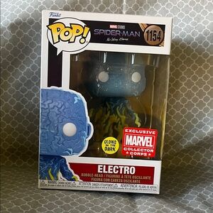 Funko Pop! Spider-Man Electro Glow Figure